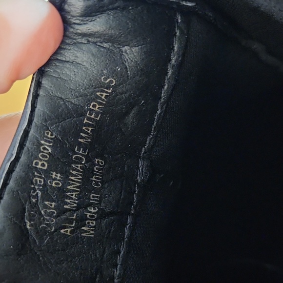 Seven7 Rockstar Ankle Booties Shooties Black Cowboy Foot - Picture 13 of 16